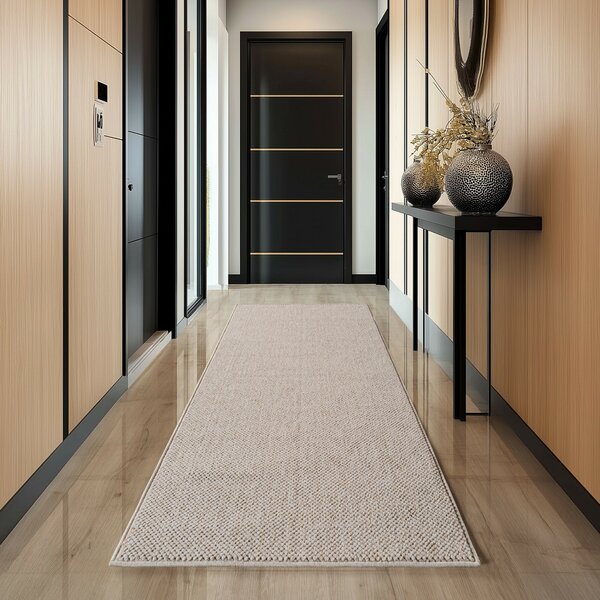 Ayyildiz, Kusový koberec Helix 2200 beige, 60x110, béžová, chodba / předsíň