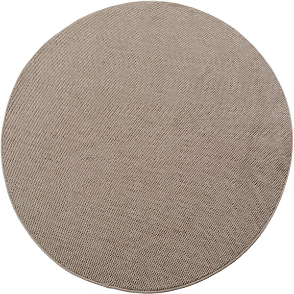 Ayyildiz, Kusový koberec Helix 2200 beige kruh, 120x120, béžová, chodba / předsíň