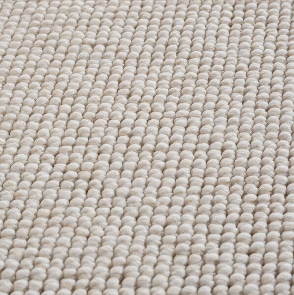 Ayyildiz, Kusový koberec Helix 2200 cream kruh, 120x120, béžová, chodba / předsíň