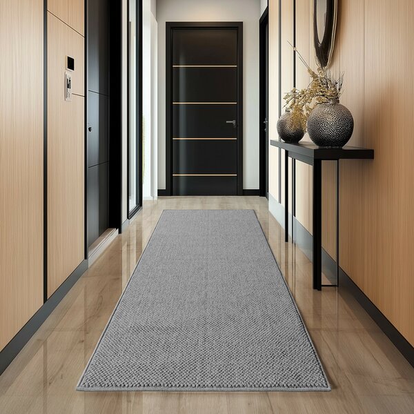 Ayyildiz, Kusový koberec Helix 2200 silver, 60x110, šedá, chodba / předsíň