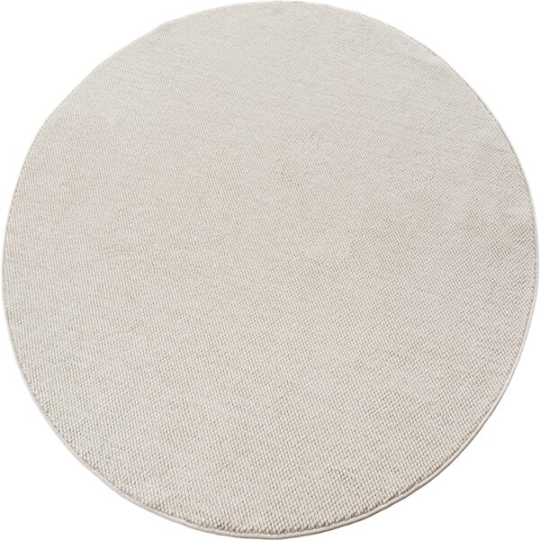 Ayyildiz, Kusový koberec Helix 2200 cream kruh, 120x120, béžová, chodba / předsíň