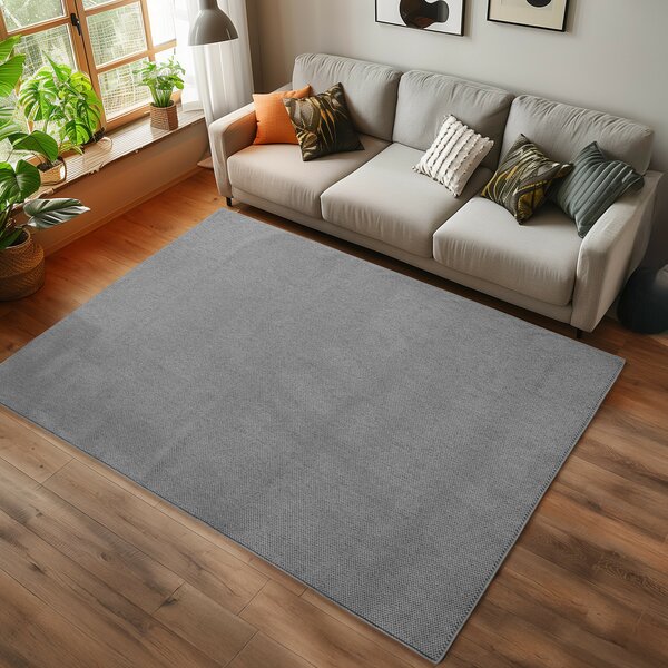 Ayyildiz, Kusový koberec Helix 2200 silver, 60x110, šedá, chodba / předsíň