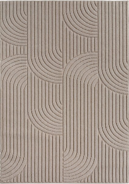 Ayyildiz, Kusový koberec Helix 2201 beige, 60x110, béžová, chodba / předsíň