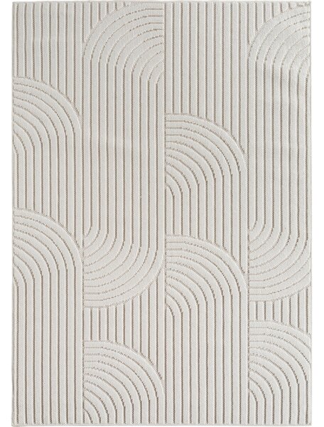 Ayyildiz 60x110 cm Kusový koberec Helix 2201 cream, bílá, chodba / předsíň