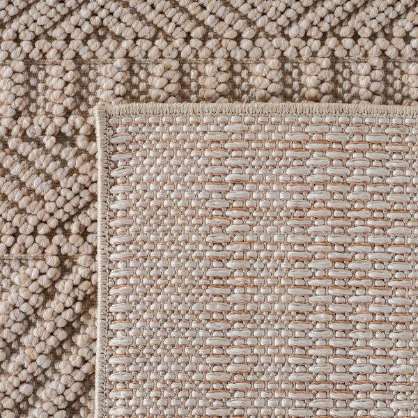 Ayyildiz, Kusový koberec Helix 2202 beige, 60x110, béžová, chodba / předsíň