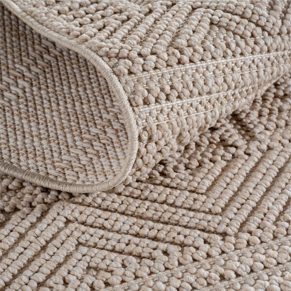 Ayyildiz, Kusový koberec Helix 2202 beige, 60x110, béžová, chodba / předsíň
