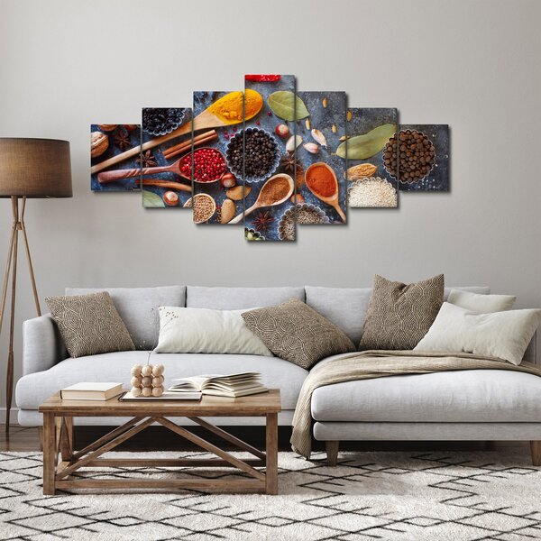 Obraz - Koření (210x100 cm)