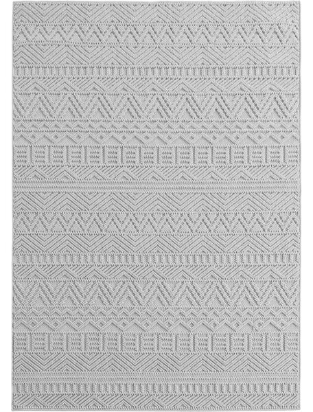 Ayyildiz, Kusový koberec Helix 2202 silver, 120x170, šedá, chodba / předsíň