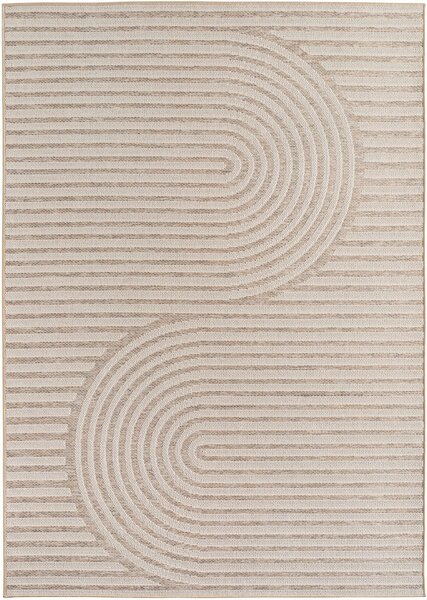 Ayyildiz, Běhoun Desert 1301 beige - na ven i na doma, 80x250, béžová, chodba / předsíň