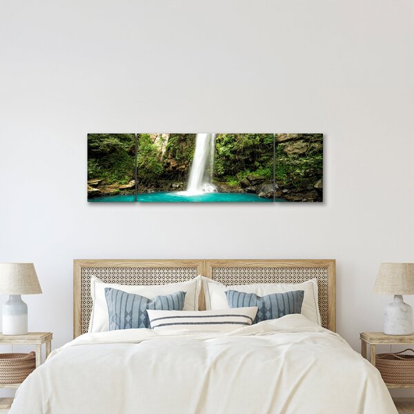 Obraz - Vodopád (170x50 cm)