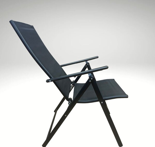 Vikio Zahradní set 205x90 pro 8 osob V138 černá