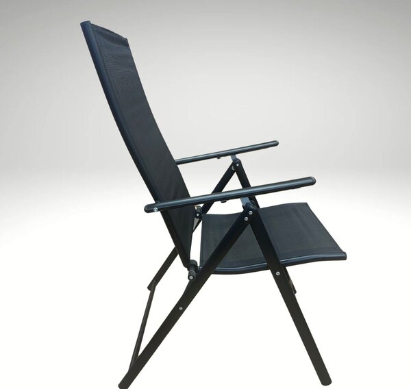Vikio Zahradní set 205x90 pro 8 osob V138 černá