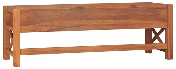 TV stolek 140 x 40 x 45 cm teakové dřevo 325267
