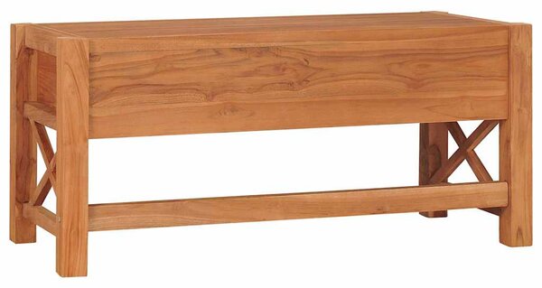 TV stolek 100 x 40 x 45 cm teakové dřevo 325266