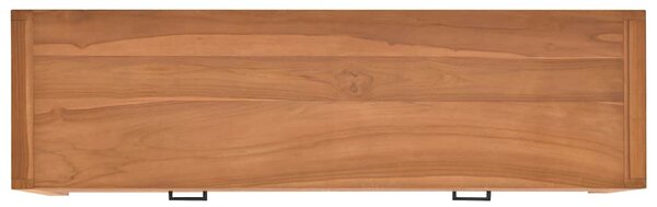 TV stolek 140 x 40 x 45 cm teakové dřevo 325273