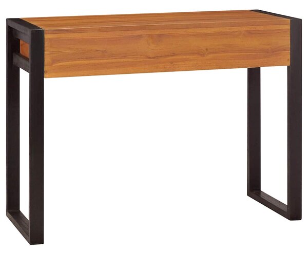 Psací stůl se 2 zásuvkami 100 x 40 x 75 cm teakové dřevo 325268