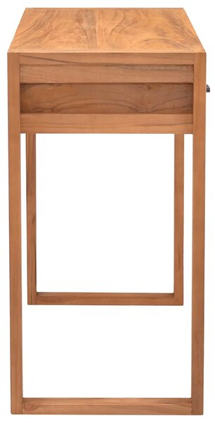 Psací stůl se 2 zásuvkami 100 x 40 x 75 cm teakové dřevo 325270