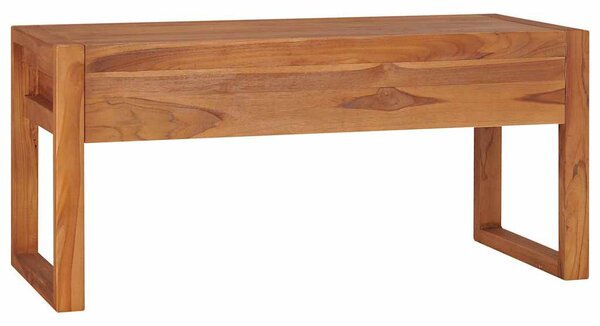 TV stolek 100 x 40 x 45 cm teakové dřevo 325272