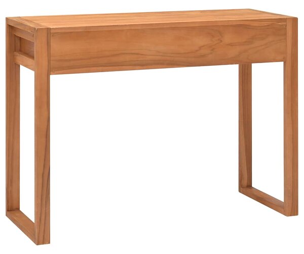 Psací stůl se 2 zásuvkami 100 x 40 x 75 cm teakové dřevo 325270