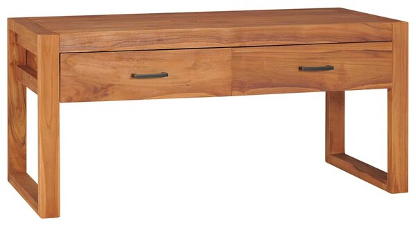 TV stolek 100 x 40 x 45 cm teakové dřevo 325272