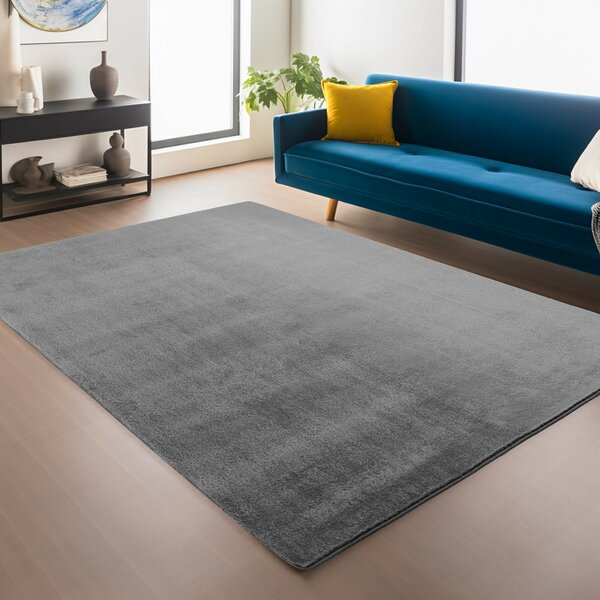 Ayyildiz, Kusový koberec Joy 1400 grey, 60x100, šedá, chodba / předsíň