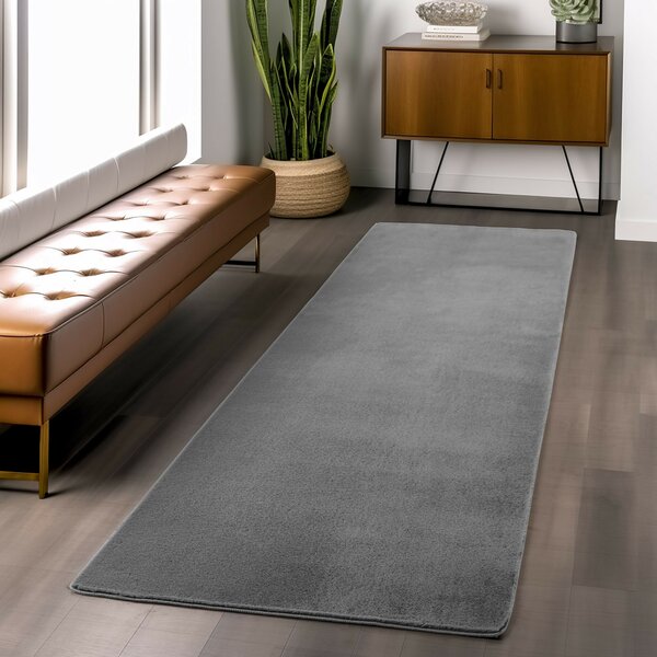 Ayyildiz, Kusový koberec Joy 1400 grey, 60x100, šedá, chodba / předsíň