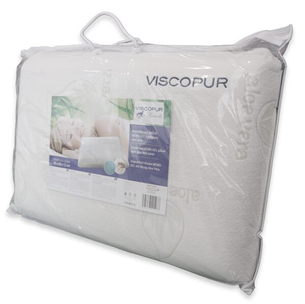 VISCOPUR Anatomický polštář VISCOPUR® MEMO-GEL neprofilovaný 40x60cm