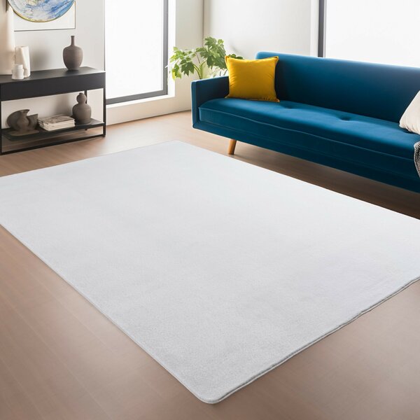 Ayyildiz, Kusový koberec Joy 1400 white, 60x100, bílá, chodba / předsíň