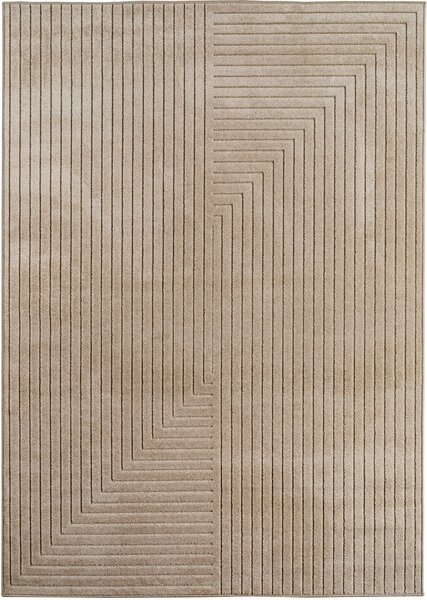 Ayyildiz, Kusový koberec Nova 1202 beige - na ven i na doma, 80x150, béžová, chodba / předsíň