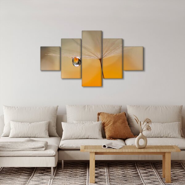 Obraz - Makro květu (125x70 cm)