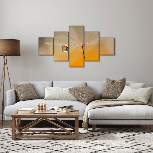Obraz - Makro květu (125x70 cm)