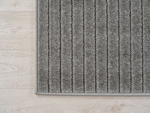 Ayyildiz, Kusový koberec Nova 1202 silver - na ven i na doma, 80x150, šedá, chodba / předsíň