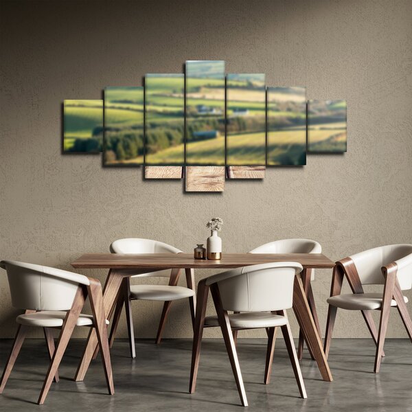 Obraz - Výhled na krajinu (210x100 cm)