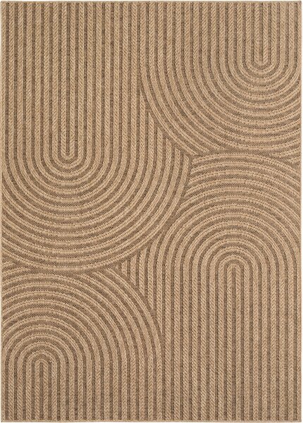 Ayyildiz, Kusový koberec Timber 1401 beige - na ven i na doma, 80x150, béžová, chodba / předsíň