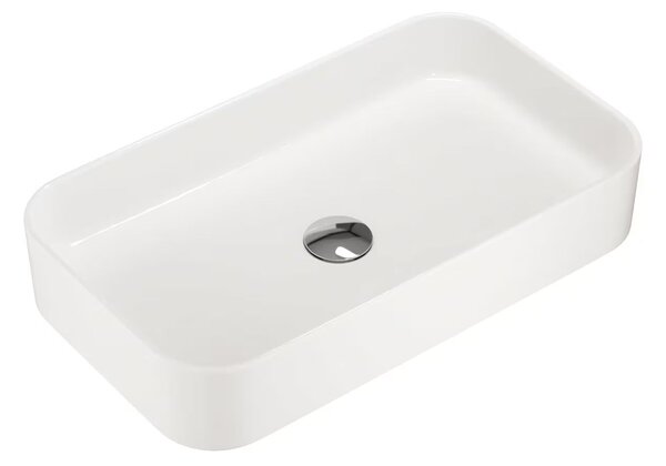 Kronenbach Cube umyvadlo 60.5x35 cm obdélníkový na pult bílá KB144630CU