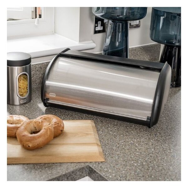 Černý chlebník Addis Bread Bin