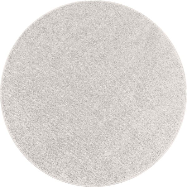 Šedokrémový kulatý koberec ø 160 cm Ata – Ayyildiz Carpets