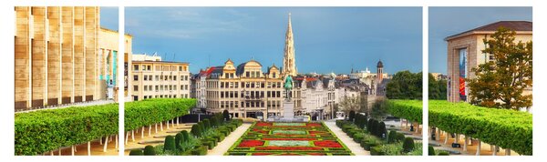 Obraz - Brusel (170x50 cm)
