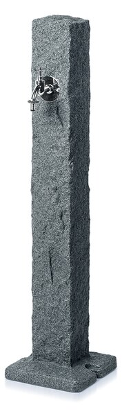 Prosperplast Zahradní sloupek s kohoutkem NATURA antracitový granit