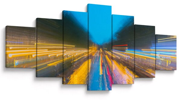 Obraz - Malba abstrakce (210x100 cm)