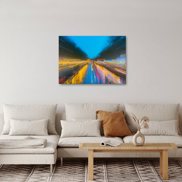 Obraz - Malba abstrakce (70x50 cm)