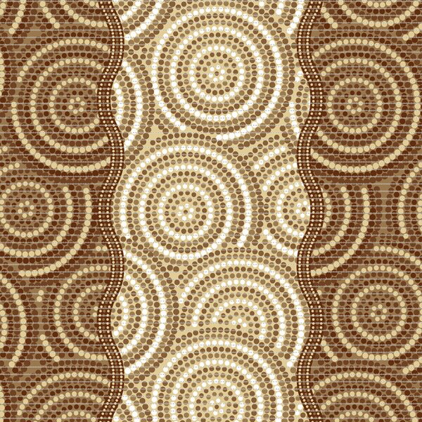 Pěnová předložka D-252B - Písečná mandala(různé velikosti)