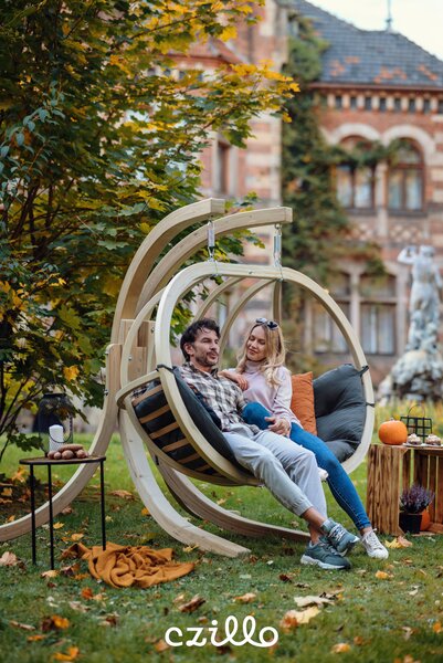 CZILLO - Houpačka XL pod závěsné křeslo barva antracitová