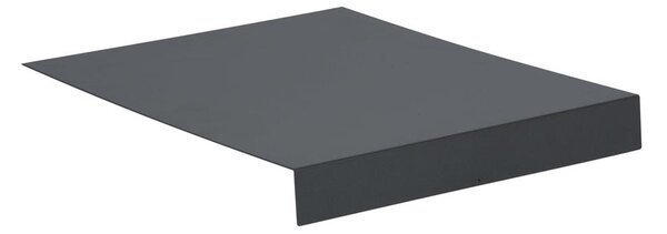 Stern Podnos-odkládací plocha, Stern, 69x50x7 cm, lakovaný hliník šedočerný (anthracite)
