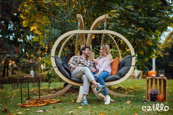 CZILLO - Houpačka XL pod závěsné křeslo barva antracitová