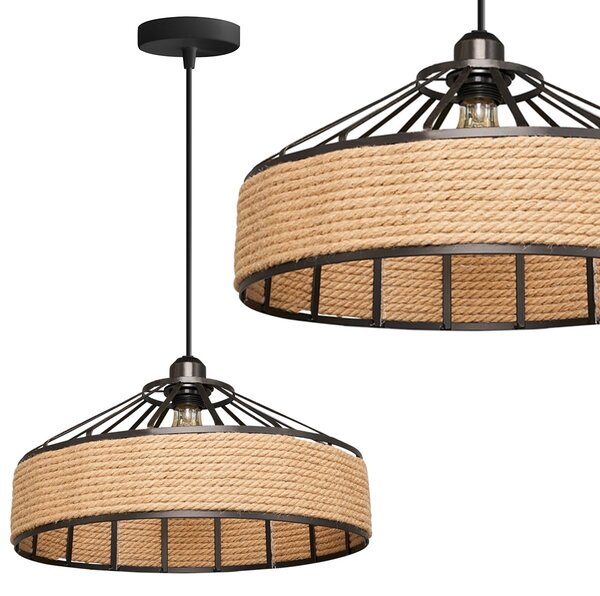 TooLight Závěsný lustr APP1317-1CP hnědý