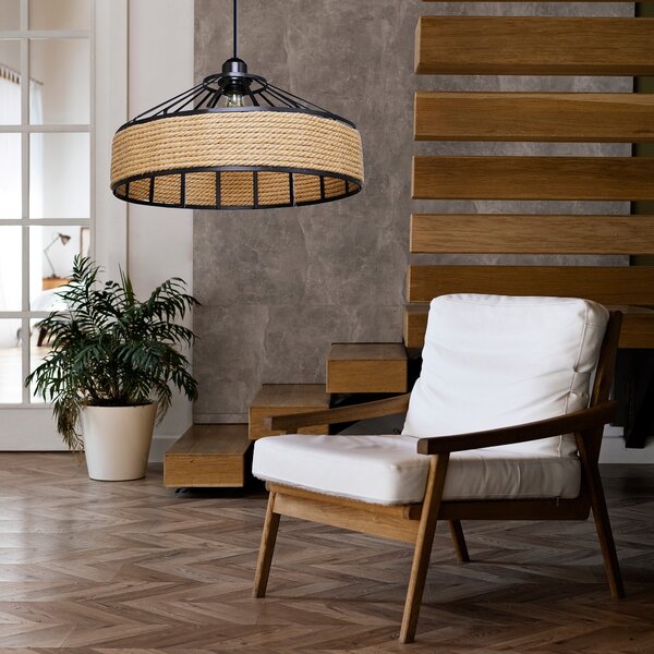 TooLight Závěsný lustr APP1317-1CP hnědý