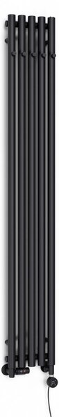 Oltens Stang koupelnový radiátor designově 180x26 cm černá mat 55017300