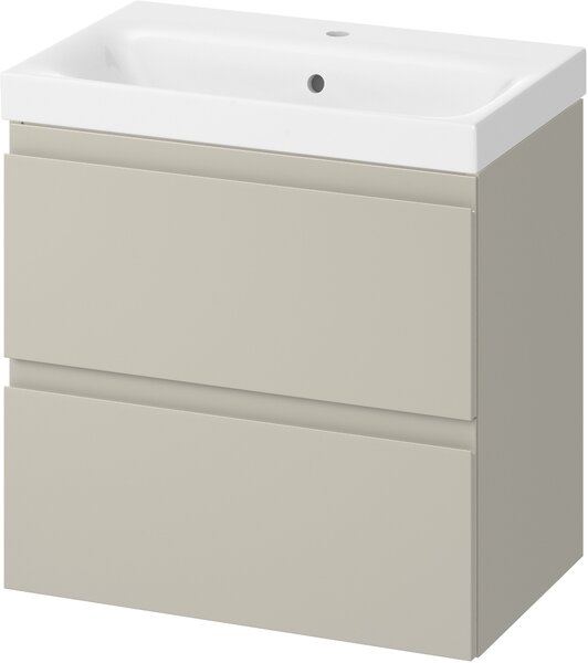Cersanit Moduo umyvadla se skříňkou 60 cm béžová S801-594
