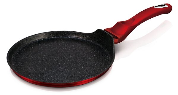 Pánev na palačinky s mramorovým povrchem 25 cm Burgundy Metallic Line